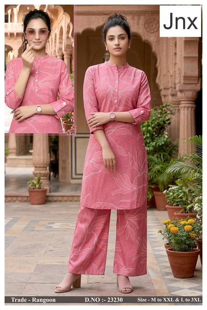 Rangoon 0306 Jnx Vertican Co Ord Set Exporter
