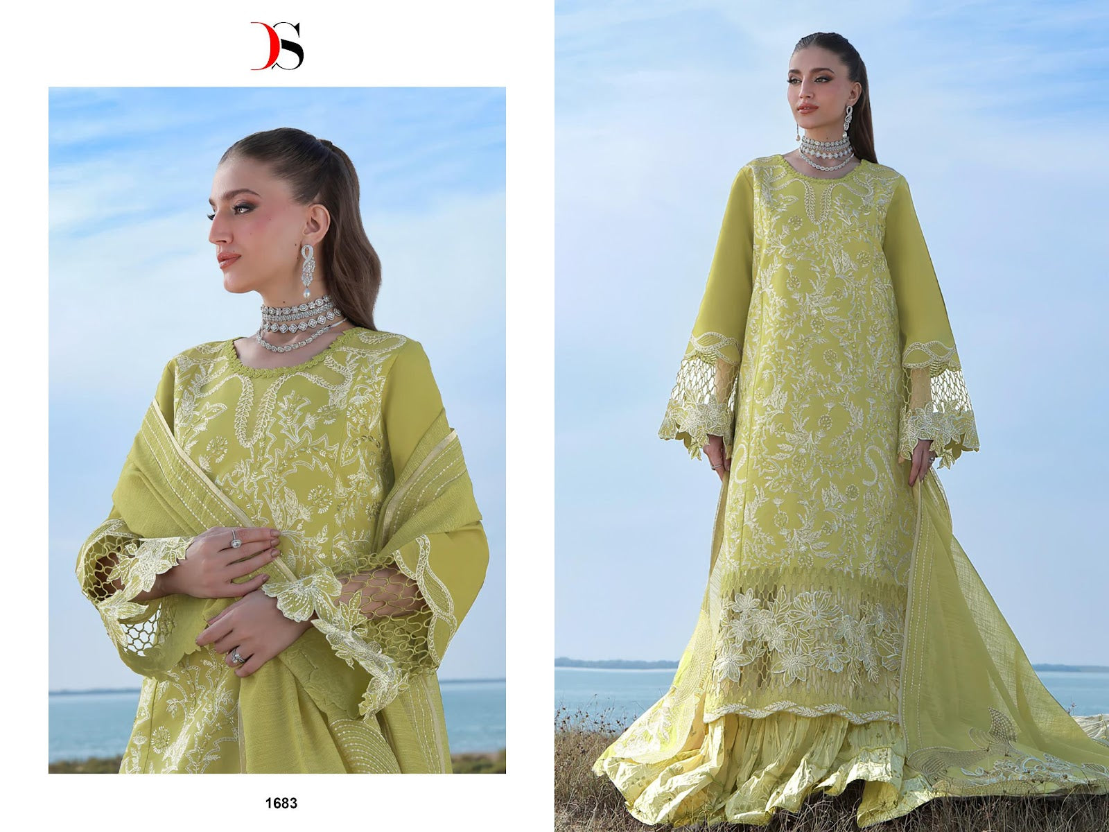 Rangrasiya 3 Nx Premium Lawn Deepsy Cotton Pakistani Patch Work Suits Supplier