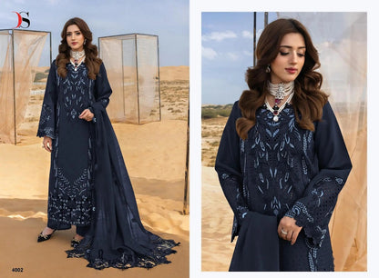 Rangrasiya 4 Premium Lawn Deepsy Cotton Pakistani Salwar Suits Wholesaler Gujarat