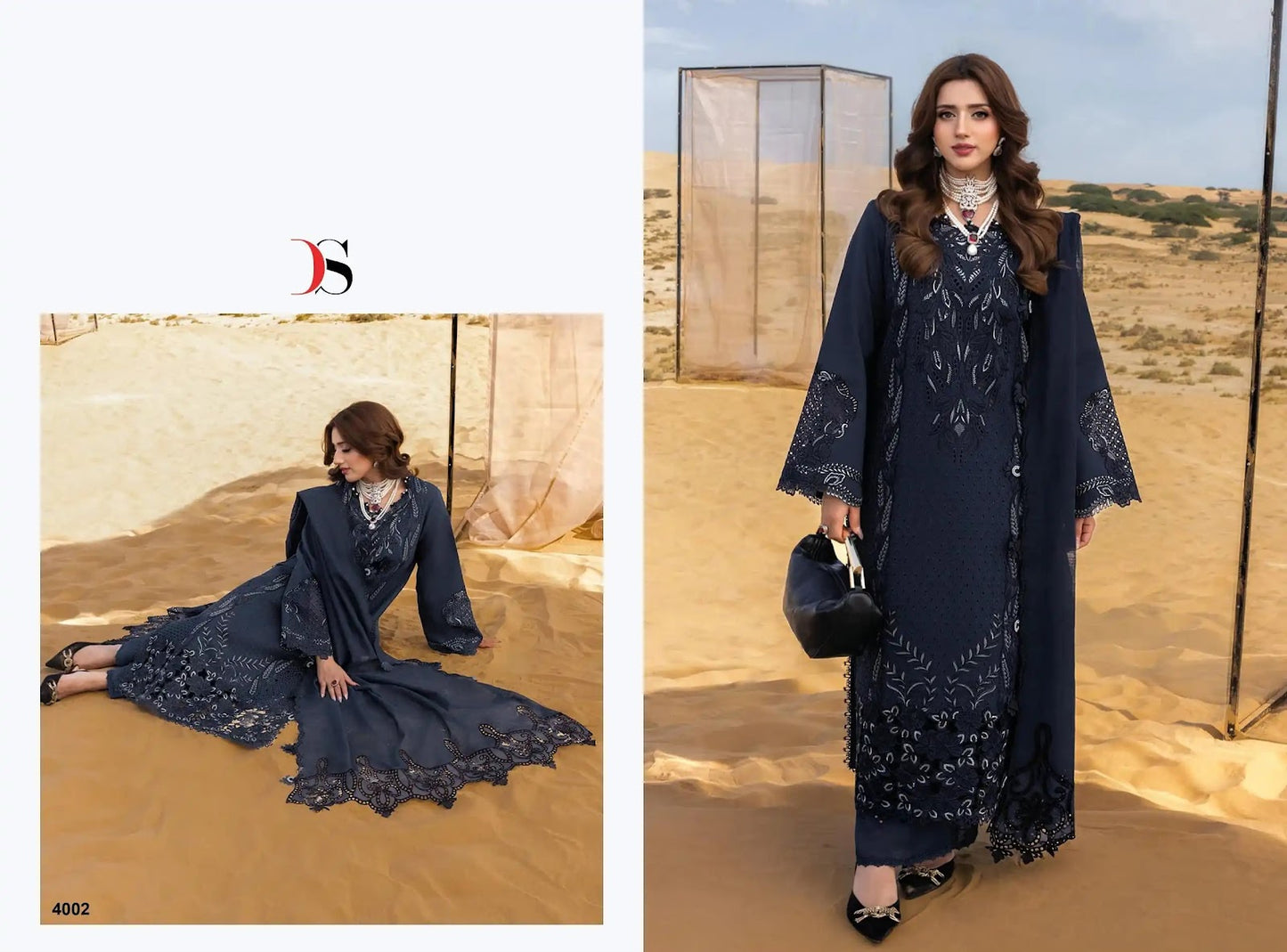 Rangrasiya 4 Premium Lawn Deepsy Cotton Pakistani Salwar Suits Wholesaler Gujarat