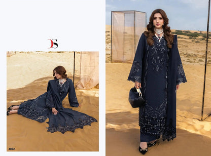 Rangrasiya 4 Premium Lawn Deepsy Cotton Pakistani Salwar Suits Wholesaler Gujarat