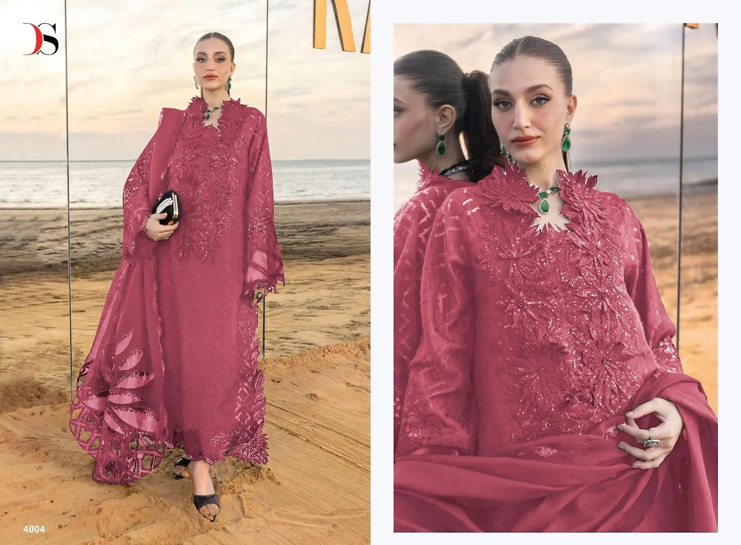 Rangrasiya 4 Premium Lawn Deepsy Cotton Pakistani Salwar Suits Wholesaler Gujarat