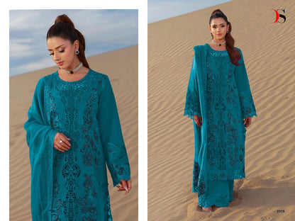 Rangrasiya 6 Deepsy Cotton Pakistani Patch Work Suits Supplier Ahmedabad