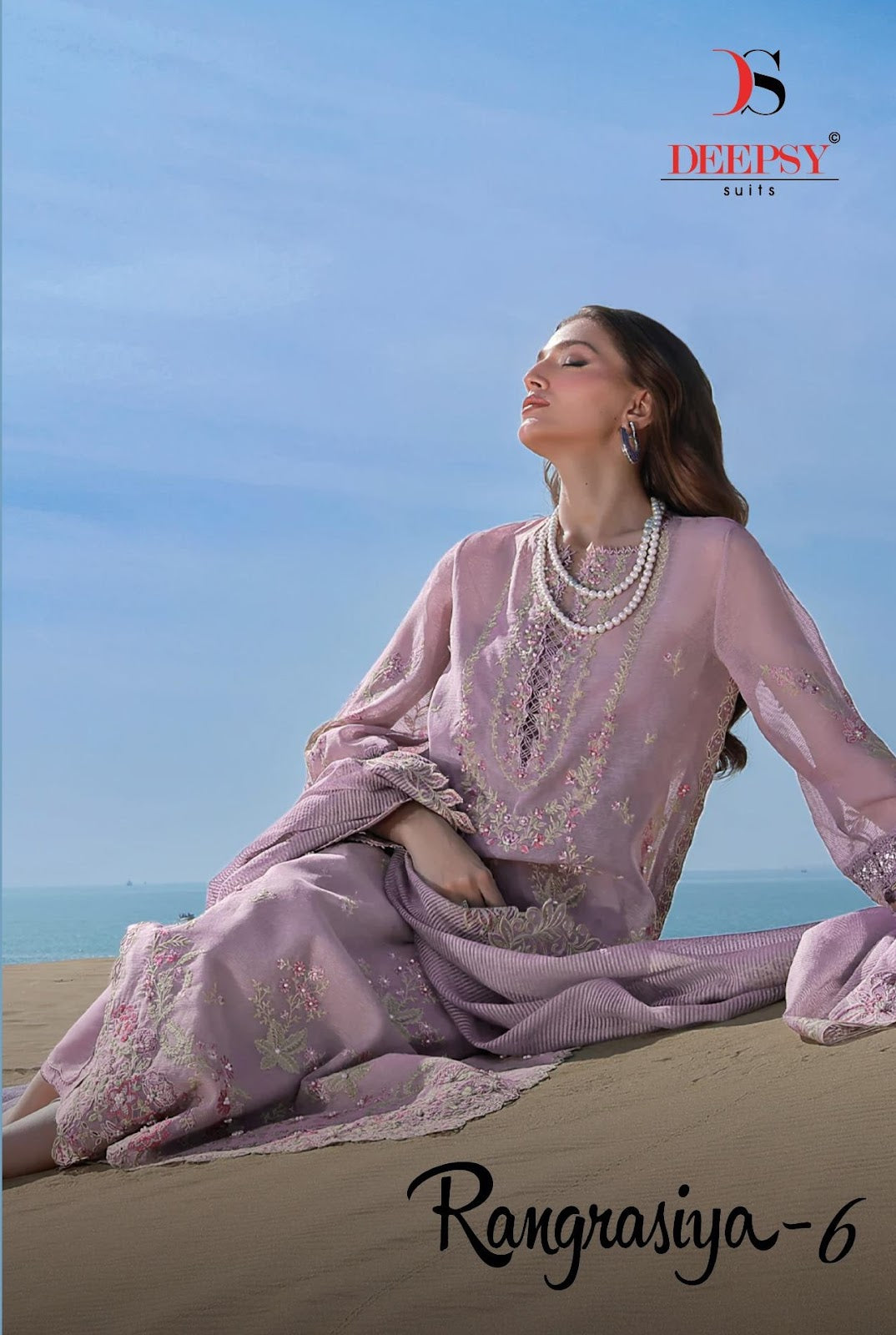 Rangrasiya 6 Deepsy Cotton Pakistani Patch Work Suits Supplier Ahmedabad