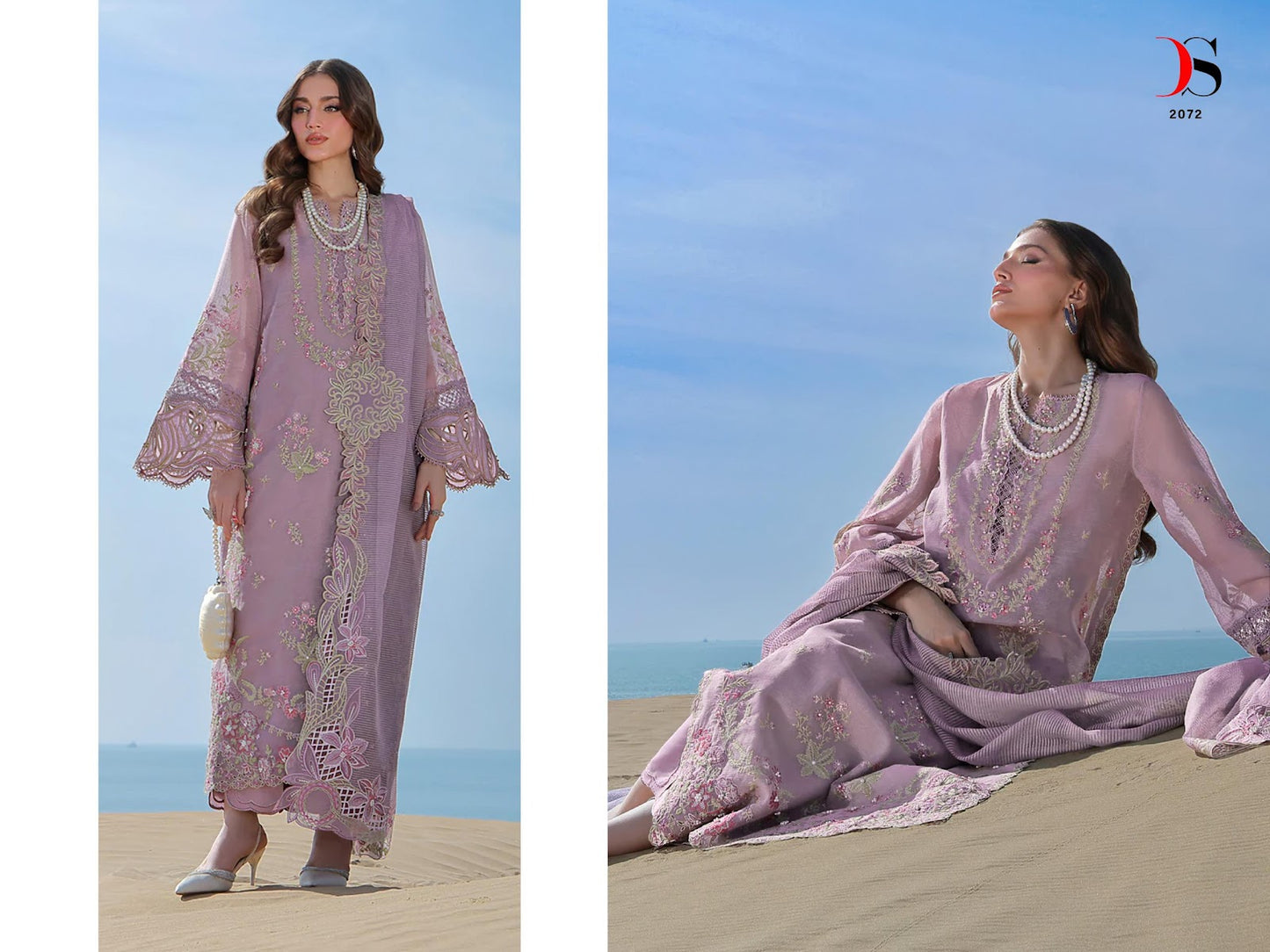 Rangrasiya 6 Deepsy Cotton Pakistani Patch Work Suits Supplier Ahmedabad