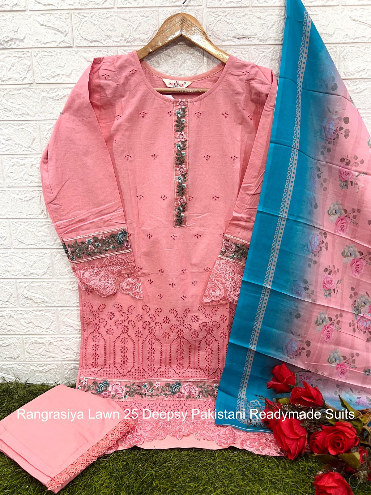 Rangrasiya Lawn 25 Deepsy Cotton Pakistani Readymade Suits Manufacturer Gujarat