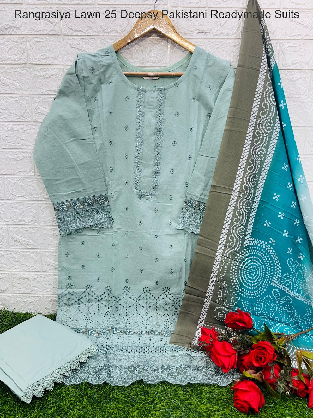 Rangrasiya Lawn 25 Deepsy Cotton Pakistani Readymade Suits Manufacturer Gujarat