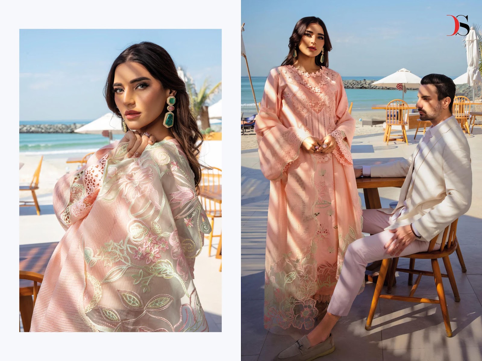 Rangrasiya Premium Lawn 25-2 Deepsy Pure Cotton Pakistani Salwar Suits Wholesaler