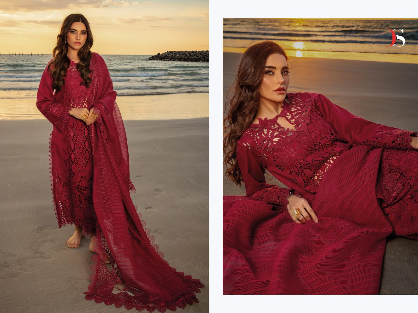 Rangrasiya Premium Lawn 25-2 Deepsy Pure Cotton Pakistani Salwar Suits Wholesaler