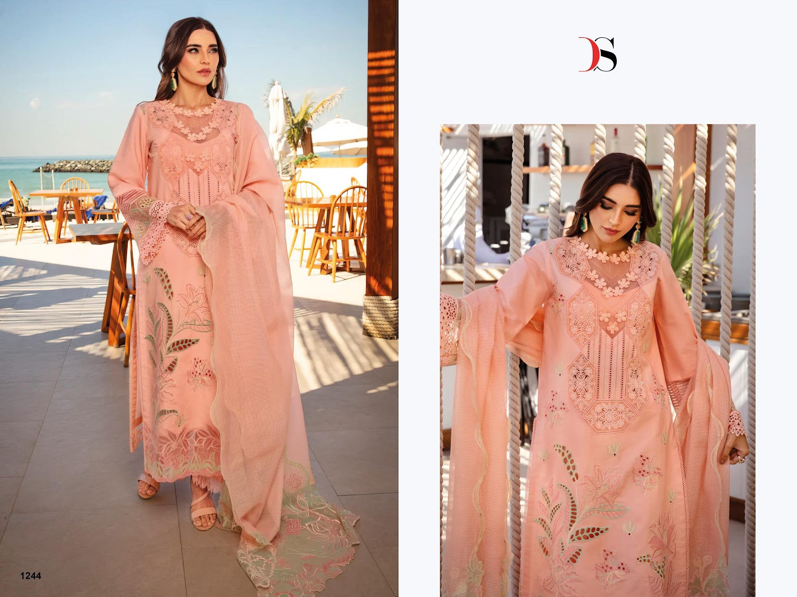 Rangrasiya Premium Lawn 25-2 Deepsy Pure Cotton Pakistani Salwar Suits Wholesaler