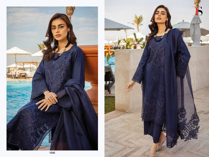 Rangrasiya Premium Lawn 25-2 Deepsy Pure Cotton Pakistani Salwar Suits Wholesaler