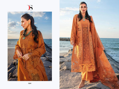 Rangrasiya Premium Lawn 25-2 Deepsy Pure Cotton Pakistani Salwar Suits Wholesaler