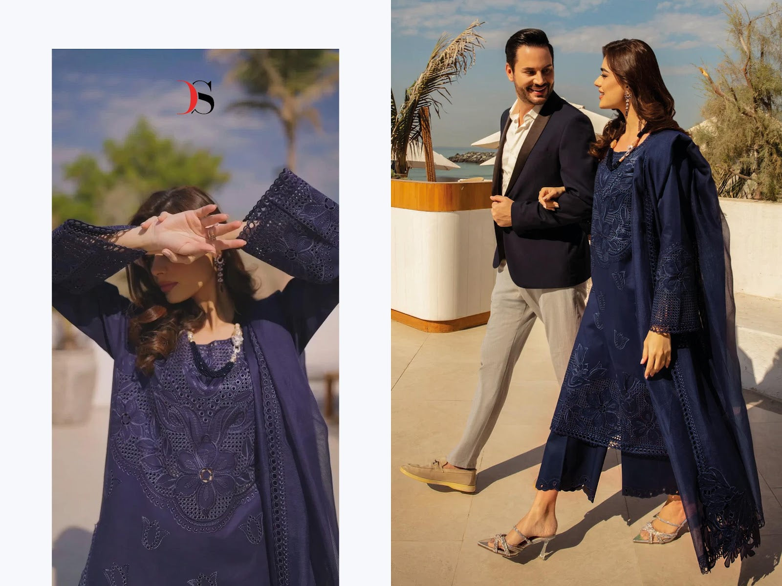 Rangrasiya Premium Lawn 25-2 Deepsy Pure Cotton Pakistani Salwar Suits Wholesaler