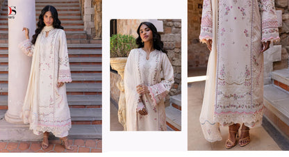 Rangrasiya Premium Lawn 25 Deepsy Pure Cotton Pakistani Patch Work Suits Wholesale