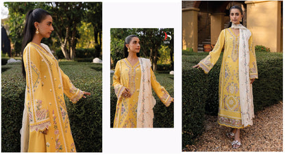 Rangrasiya Premium Lawn 25 Deepsy Pure Cotton Pakistani Patch Work Suits Wholesale