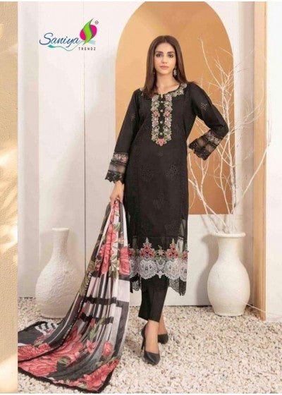 Rangrasiya Vol 7 Saniya Trendz Pure Cotton Pakistani Salwar Suits Manufacturer Gujarat