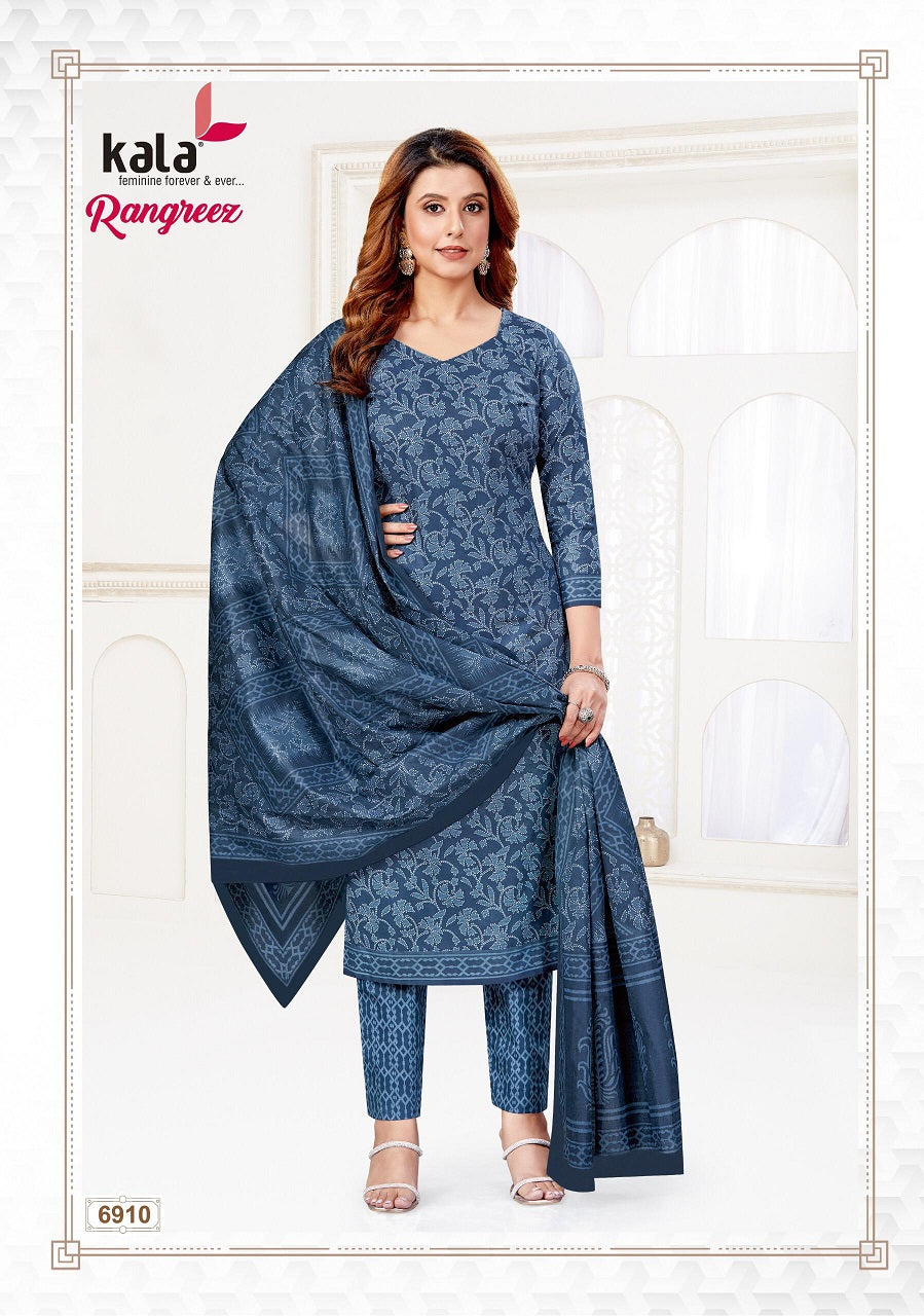 Rangreez Vol 1 Kala Cotton Dress Material Supplier Gujarat