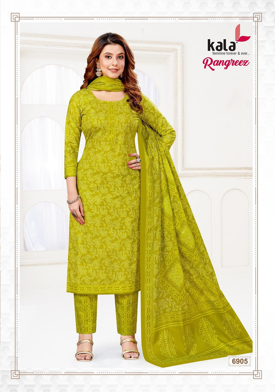 Rangreez Vol 1 Kala Cotton Dress Material Supplier Gujarat