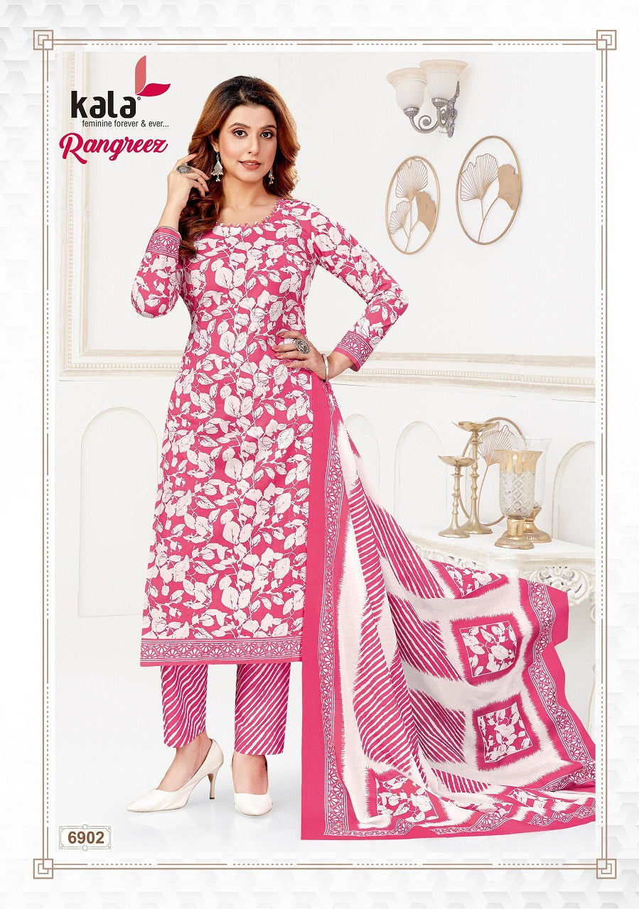 Rangreez Vol 1 Kala Cotton Dress Material Supplier Gujarat