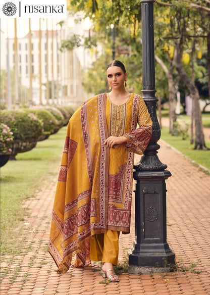 Rangrez Nisanka Cotton Lawn Karachi Salwar Suits Manufacturer India