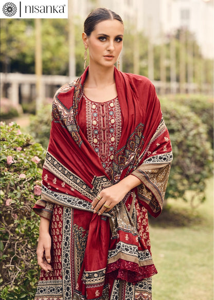 Rangrez Nisanka Cotton Lawn Karachi Salwar Suits Manufacturer India