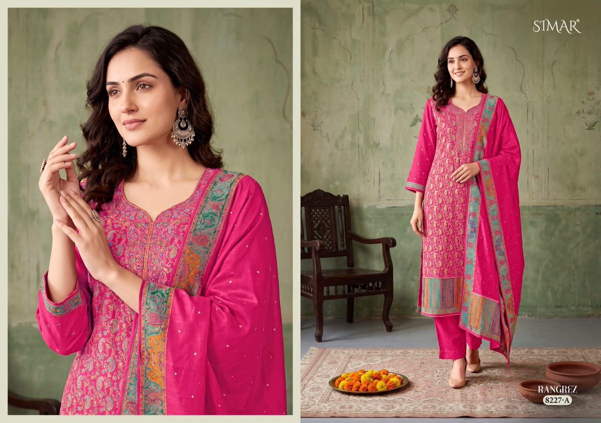 Raginy Vol 2 My9 Salsa Readymade Pant Style Suits Exporter Gujarat
