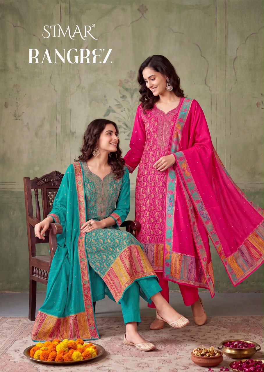 Raginy Vol 2 My9 Salsa Readymade Pant Style Suits Exporter Gujarat