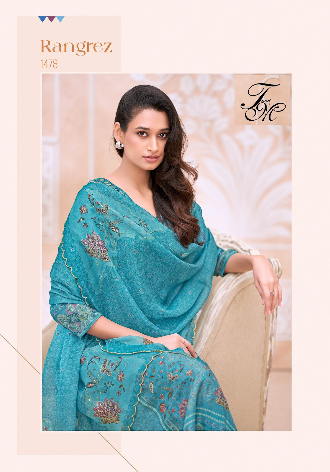 Rangrez Tm Pure Silk Plazzo Style Suits Manufacturer Gujarat