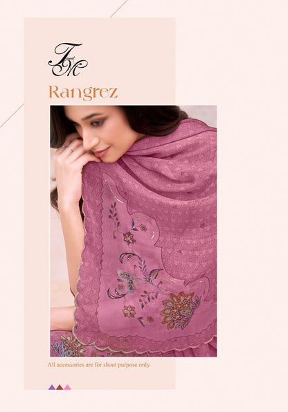 Rangrez Tm Pure Silk Plazzo Style Suits Manufacturer Gujarat