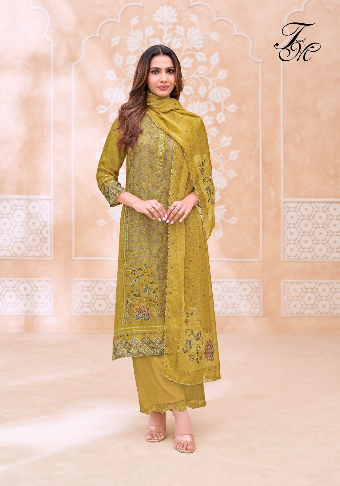 Rangrez Tm Pure Silk Plazzo Style Suits Manufacturer Gujarat