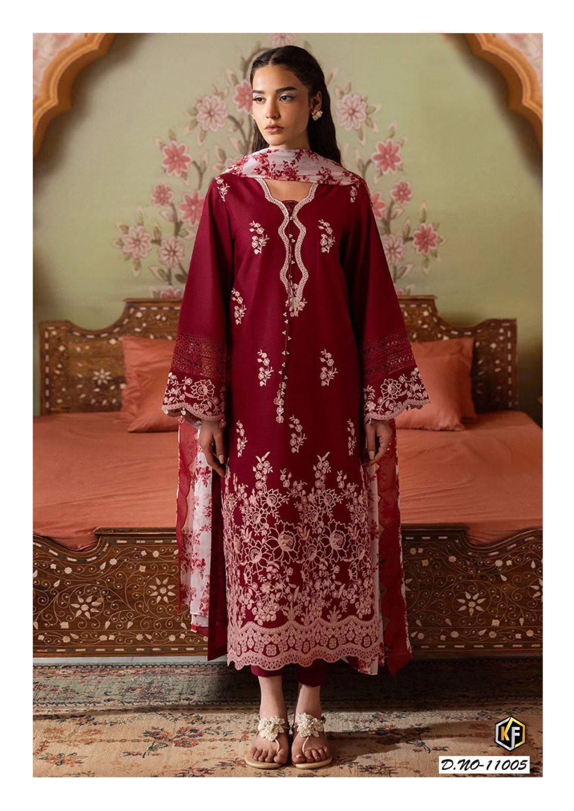 Rangrez Vol 11 Classy Luxury Cotton Collection Keval Fab Karachi Salwar Suits Manufacturer Gujarat