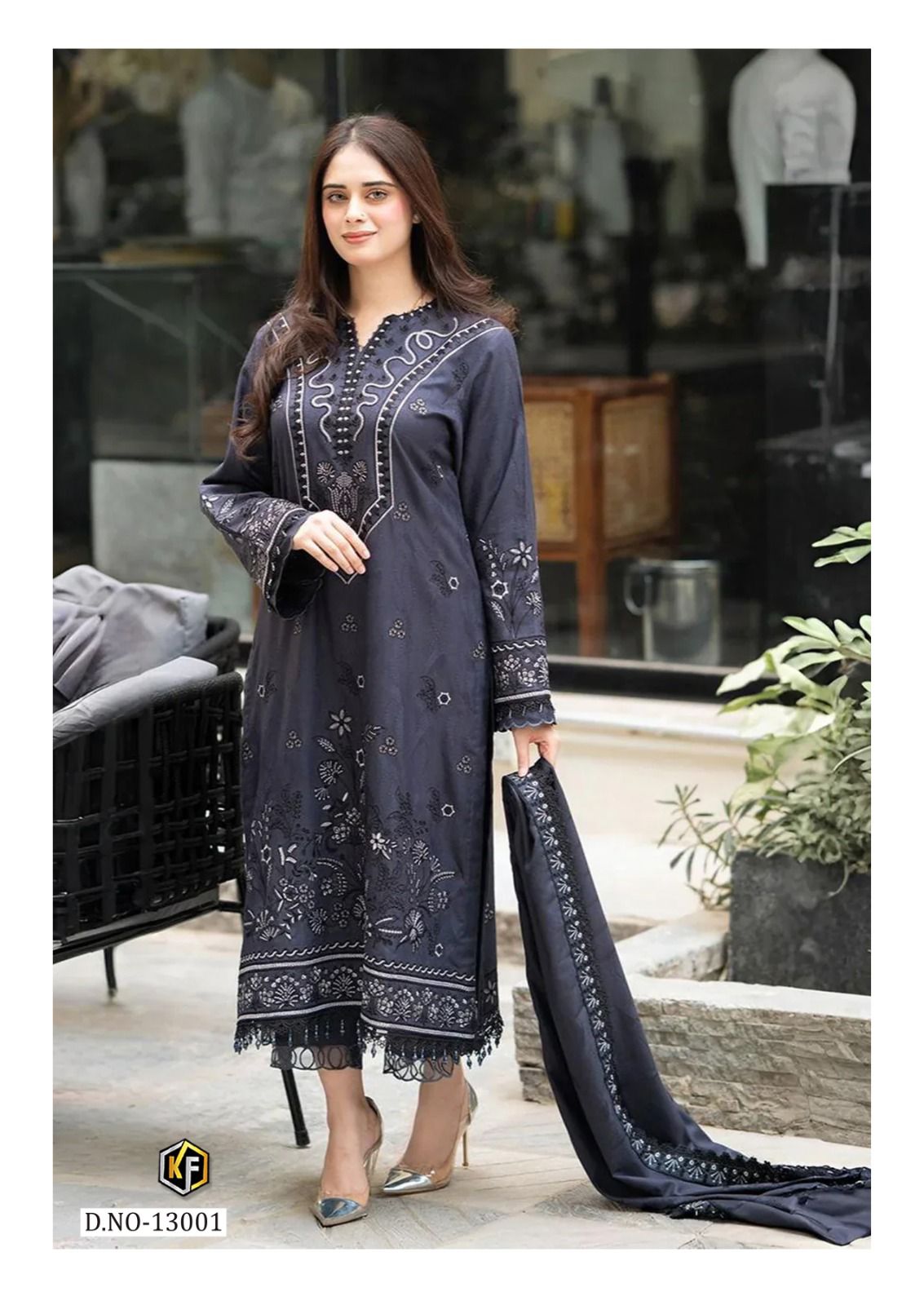Rangrez Vol 13 Keval Fab Mix Cotton Karachi Salwar Suits Wholesaler India