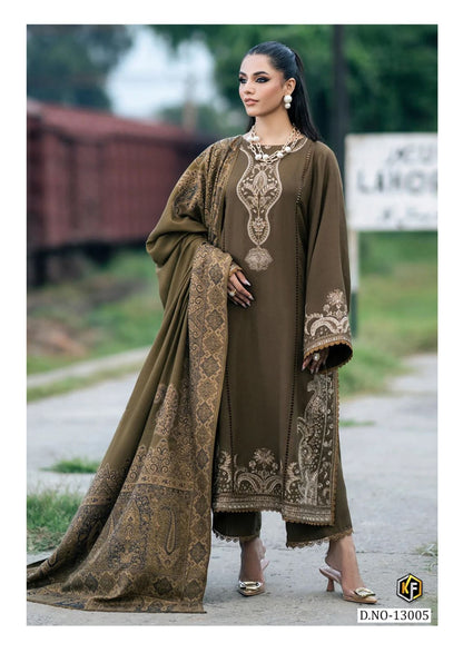 Rangrez Vol 13 Keval Fab Mix Cotton Karachi Salwar Suits Wholesaler India