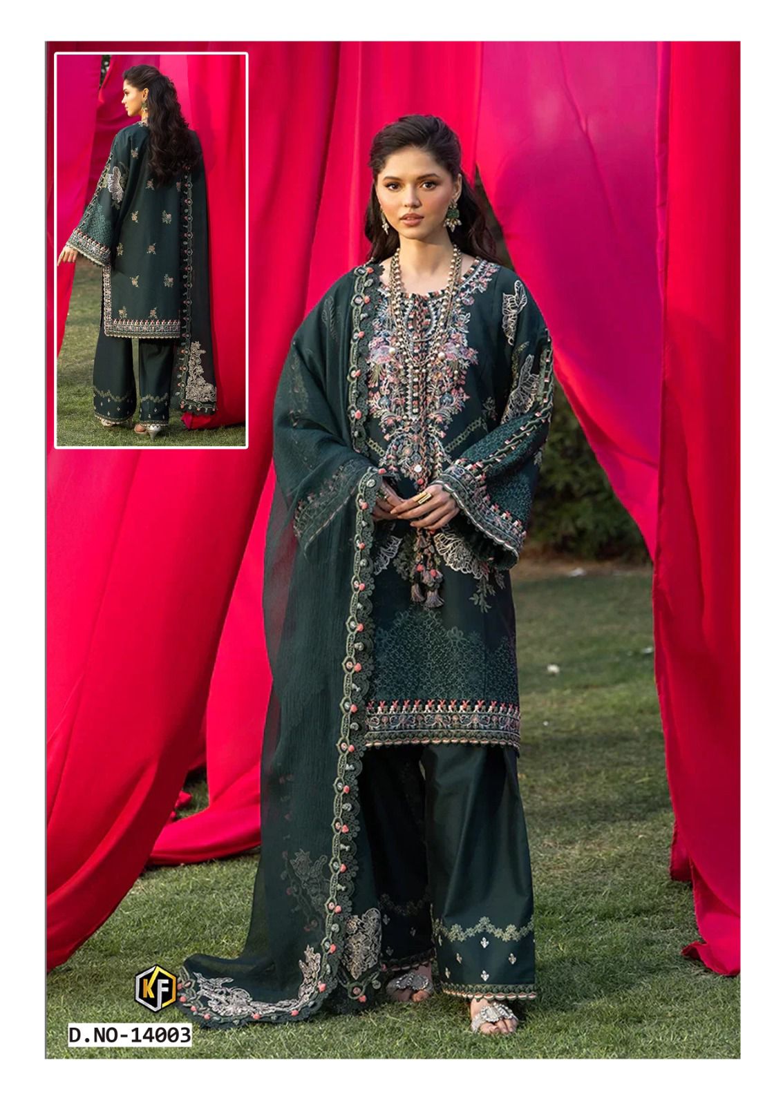 Rangrez Vol 14 Keval Fab Cotton Karachi Salwar Suits Wholesale Rate