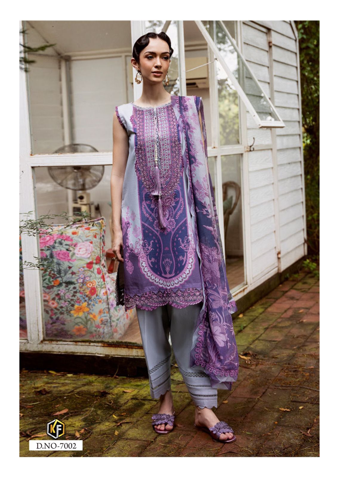 Rangrez Vol 7 Classy Luxury Cotton Collection Keval Fab Karachi Salwar Suits Exporter India