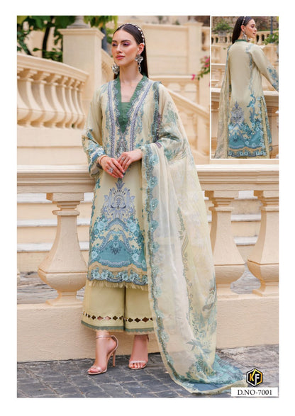 Rangrez Vol 7 Classy Luxury Cotton Collection Keval Fab Karachi Salwar Suits Exporter India