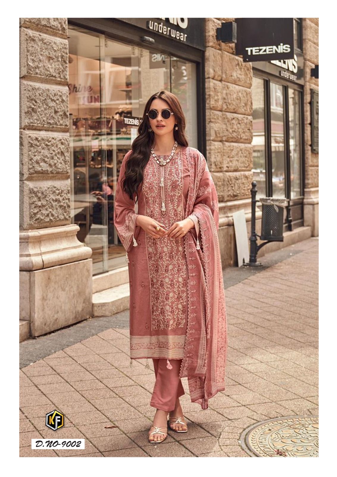 Rangrez Vol 9 Classy Luxury Cotton Collection Keval Fab Karachi Salwar Suits Wholesale Price