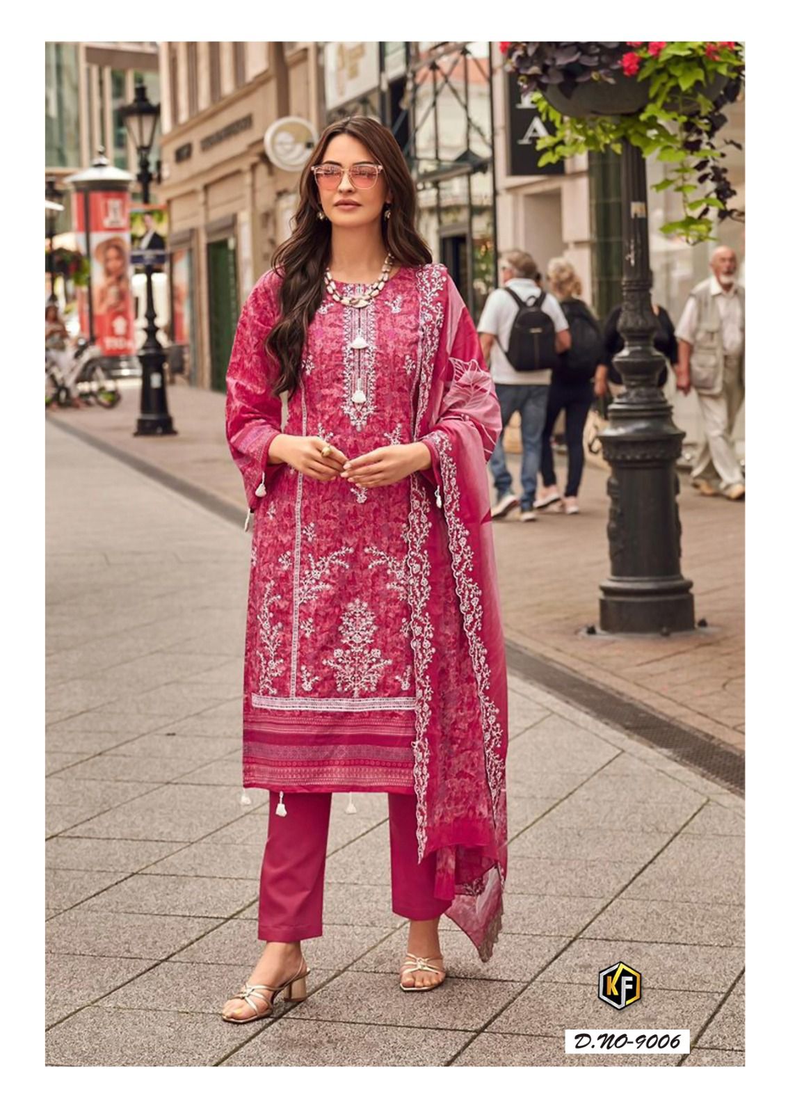 Rangrez Vol 9 Classy Luxury Cotton Collection Keval Fab Karachi Salwar Suits Wholesale Price