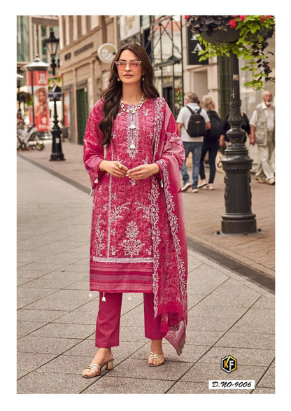 Rangrez Vol 9 Classy Luxury Cotton Collection Keval Fab Karachi Salwar Suits Wholesale Price
