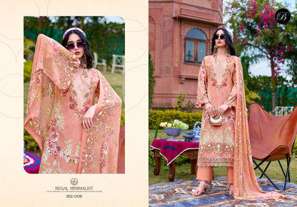 Rangreza Belliza Designer Studio Pure Crape Karachi Salwar Suits Exporter