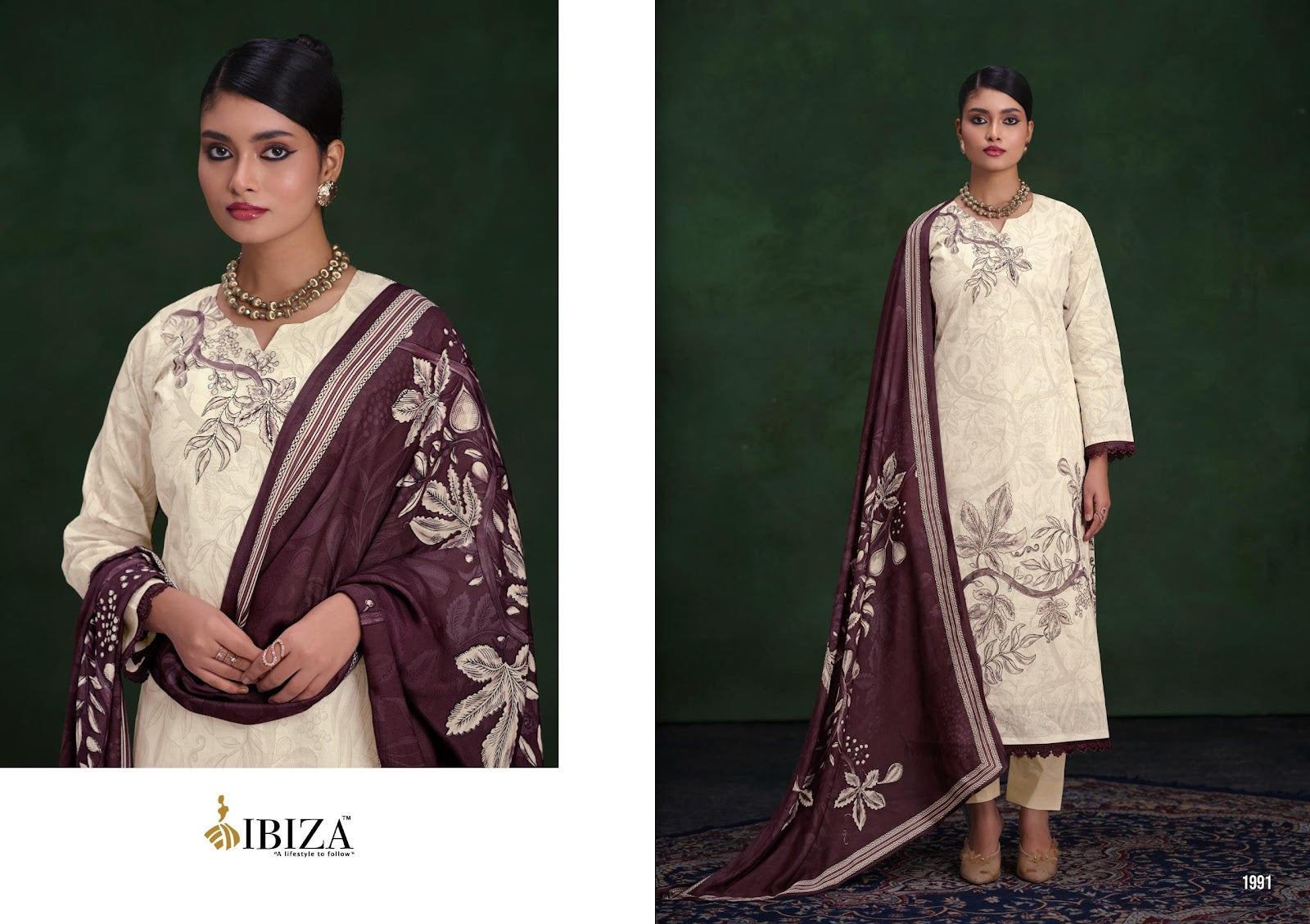 Rangreza Ibiza Pure Organdy Pant Style Suits Exporter Gujarat