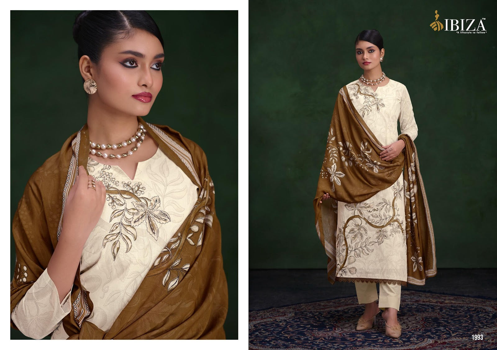 Rangreza Ibiza Pure Organdy Pant Style Suits Exporter Gujarat