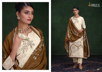 Rangreza Ibiza Pure Organdy Pant Style Suits Exporter Gujarat