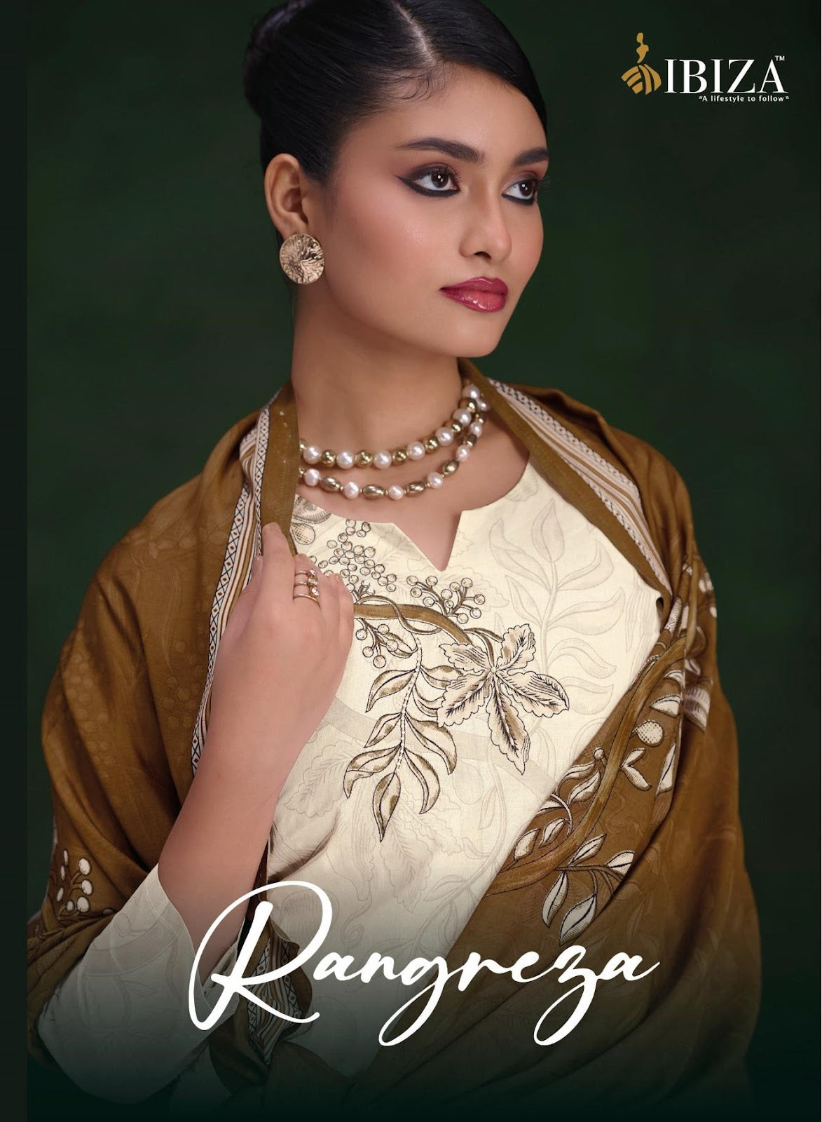 Rangreza Ibiza Pure Organdy Pant Style Suits Exporter Gujarat