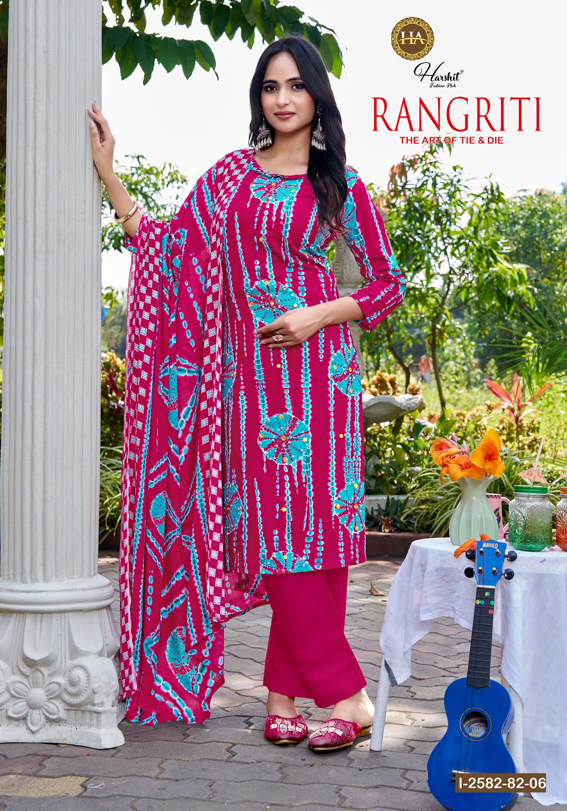 Rangriti Harshit Fashion Premium Viscose Pant Style Suits Wholesaler