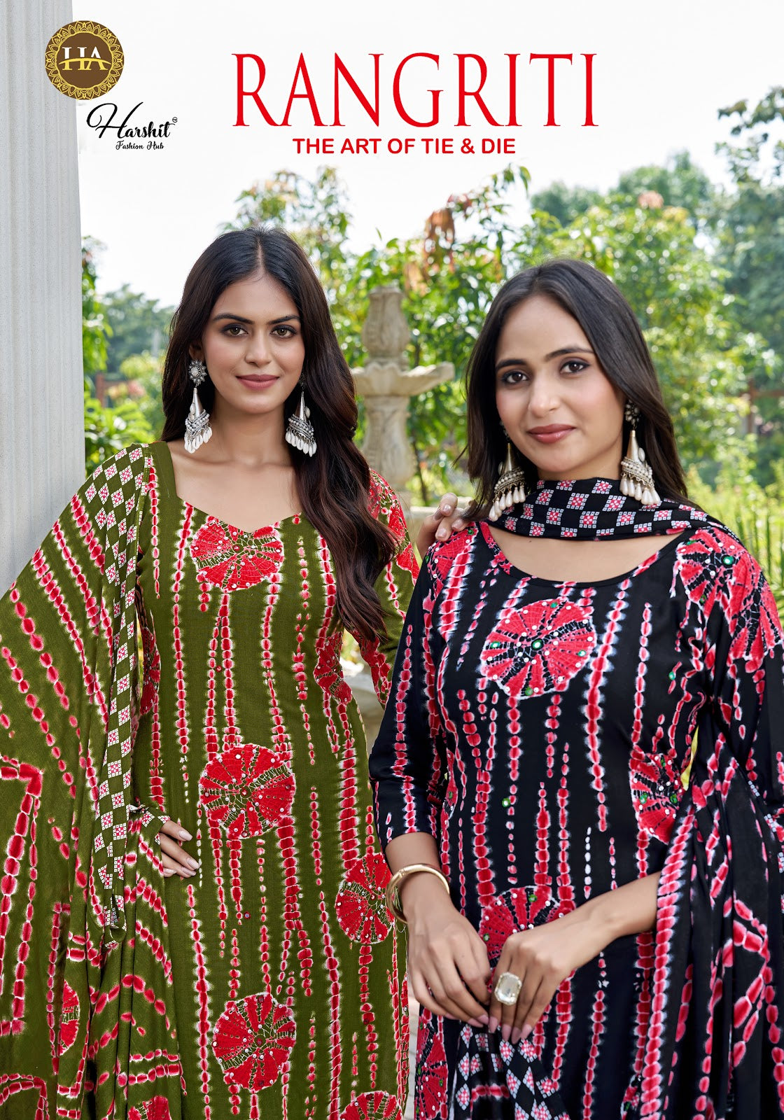 Rangriti Harshit Fashion Premium Viscose Pant Style Suits Wholesaler