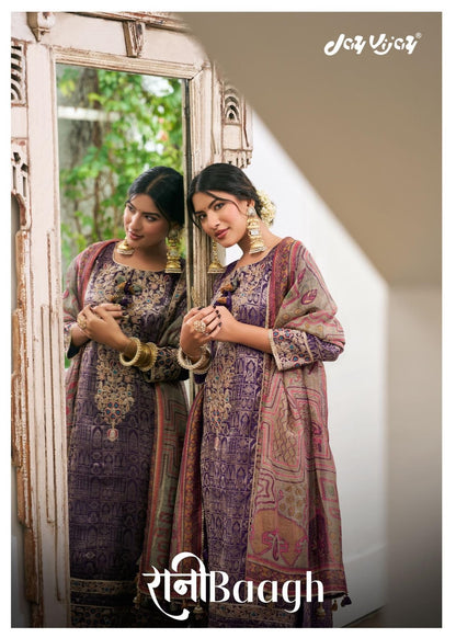 Rani Baagh Jay Vijay Pant Style Suits Wholesaler Ahmedabad
