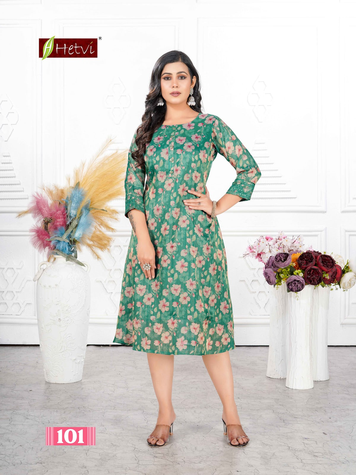 Rani Hetvi Erode Silk Anarkali Kurtis Manufacturer