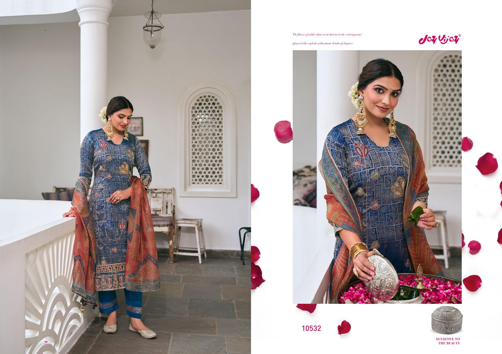 Ranibaagh Jay Vijay Pant Style Suits Wholesale Price