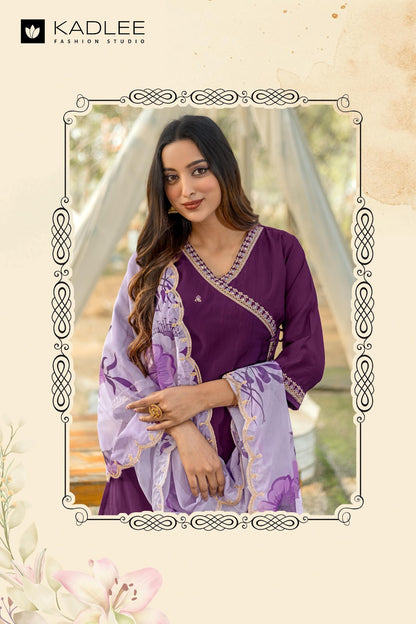 Ranisa Kadlee Viscose Weaving Readymade Plazzo Style Suits Wholesaler Ahmedabad